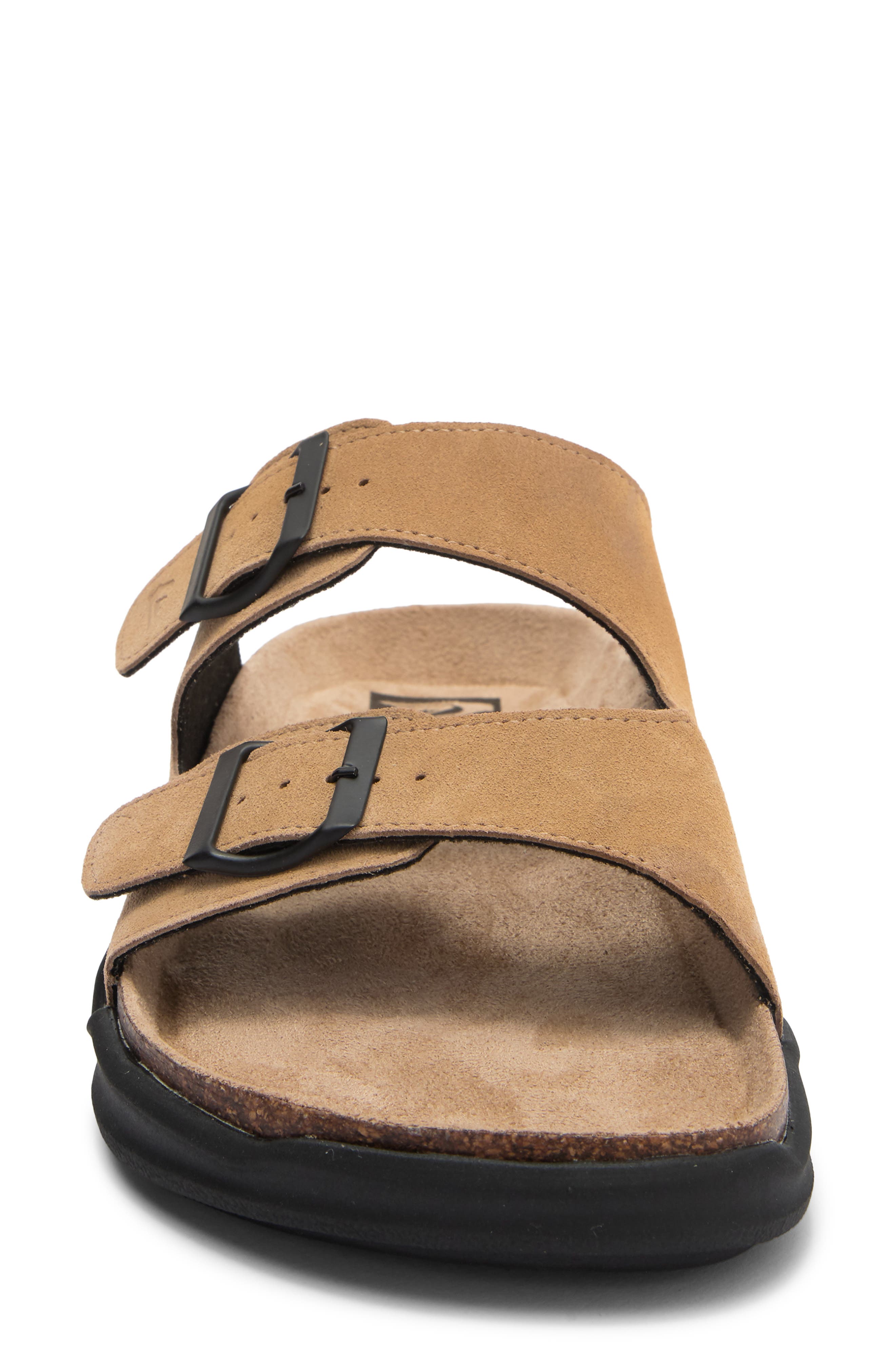 Quiksilver Deck Slide Sandal, Alternate, color, Tan