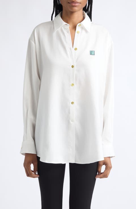 Cross Cotton Long Sleeve Shirt