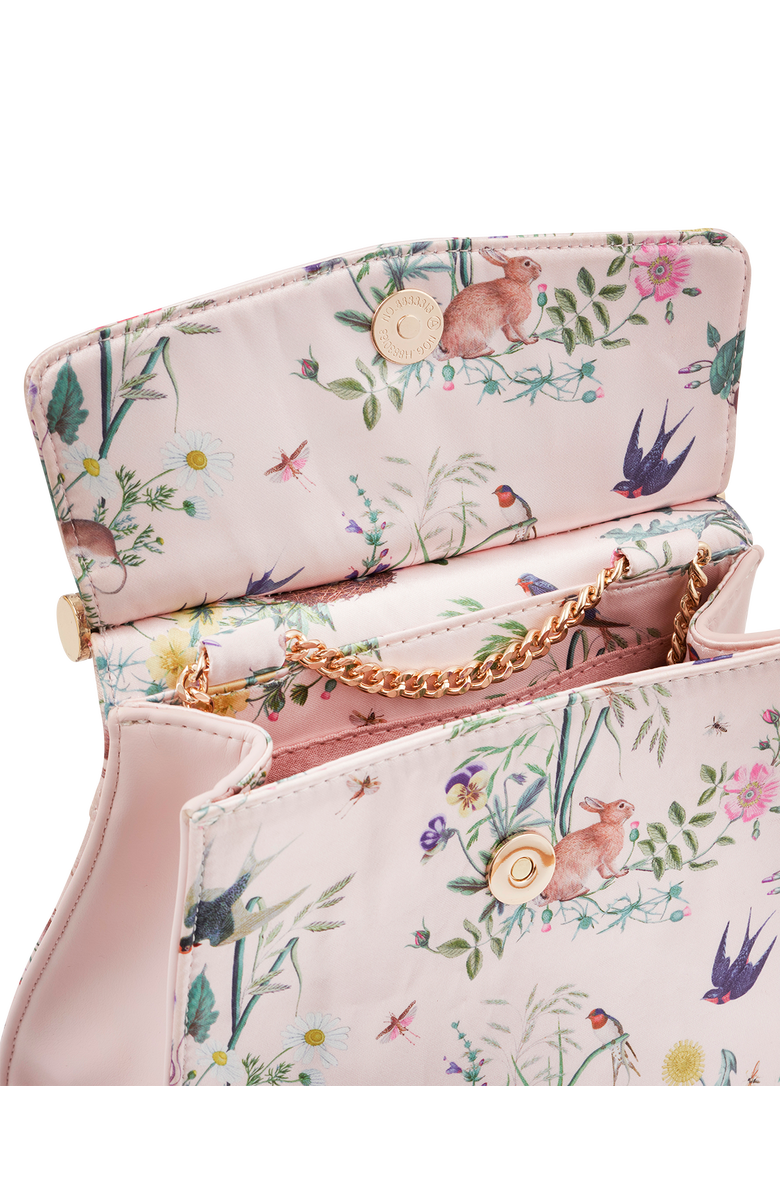 Fable England High Tea Mini Top Handle Tote, Alternate, color, Pink