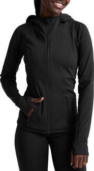 Beyond Yoga Pacer Performance Fleece Full Zip Jacket