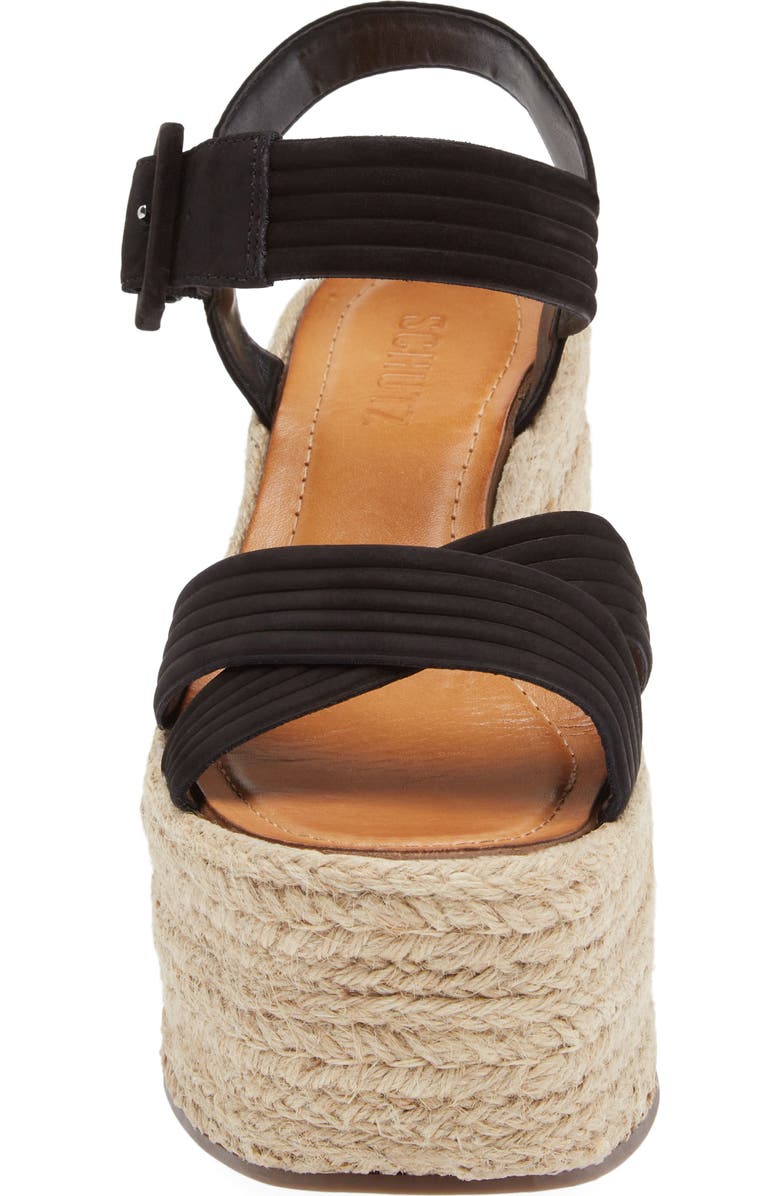 Schutz Blisse Platform Wedge Sandal, Alternate, color,