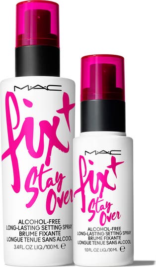 MAC Fix+ Stay Over セッティングスプレー 2本セット Fix+ Stay Over Alcohol-Free 24HR Setting Spray | MAC Cosmetics