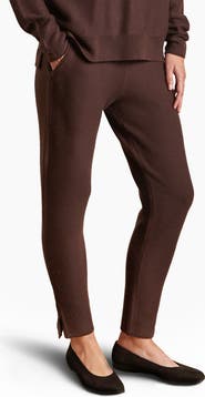 oyun LUXE SLIM PANTS IN CASHWOOL