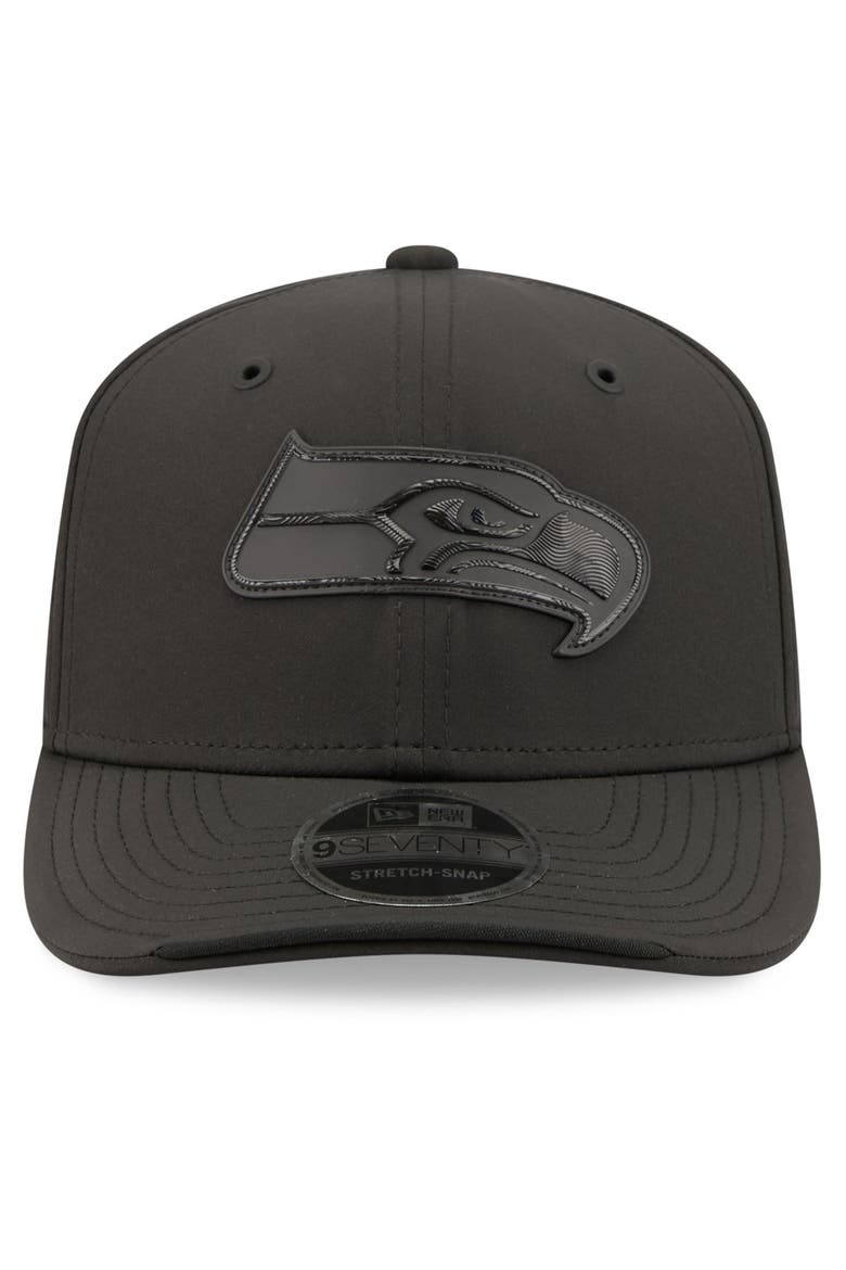 Men's New Era Black Seattle Seahawks 2026 Sideline 9SEVENTY Adjustable Hat, Alternate, color, Black
