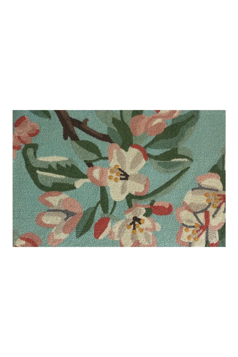 Japanese Crab Apple Accent Doormat, Main, color, SKY