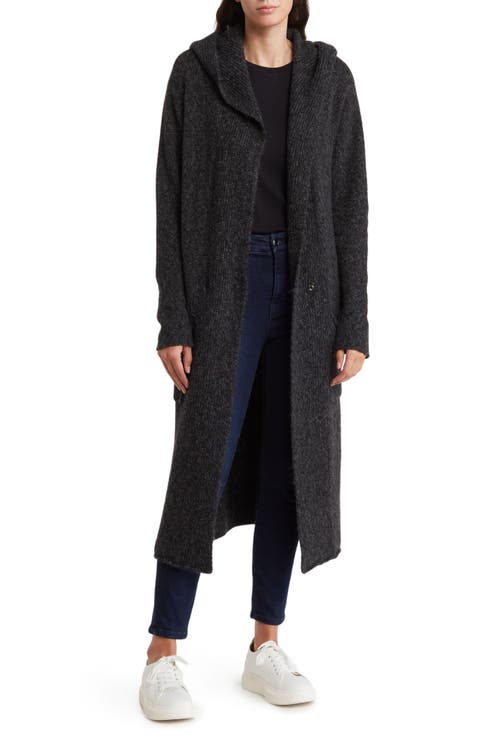 Hooded Longline Cardigan