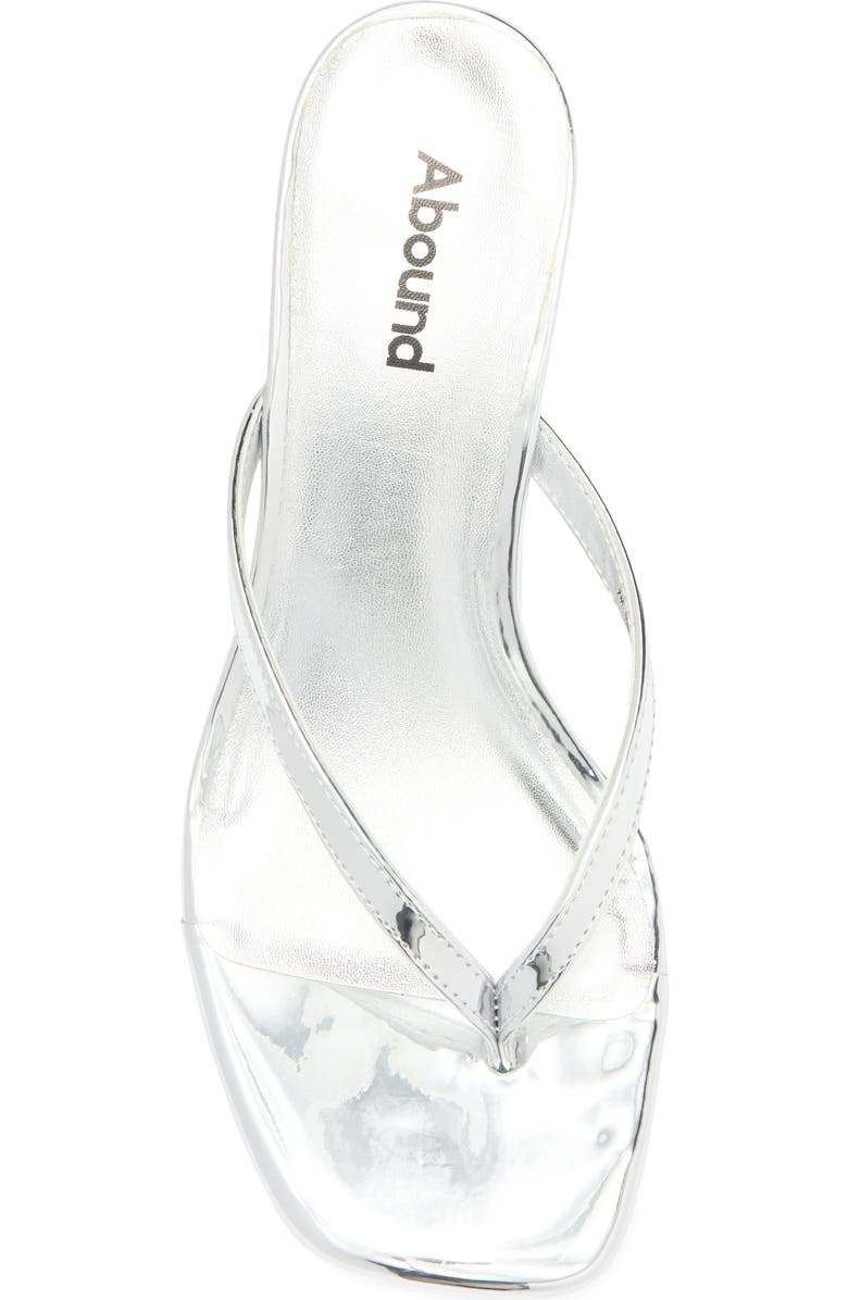 Abound Tina Kitten Heel Sandal, Alternate, color, Silver Metallic