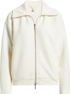 Caslon® Ottoman Knit Bomber Jacket