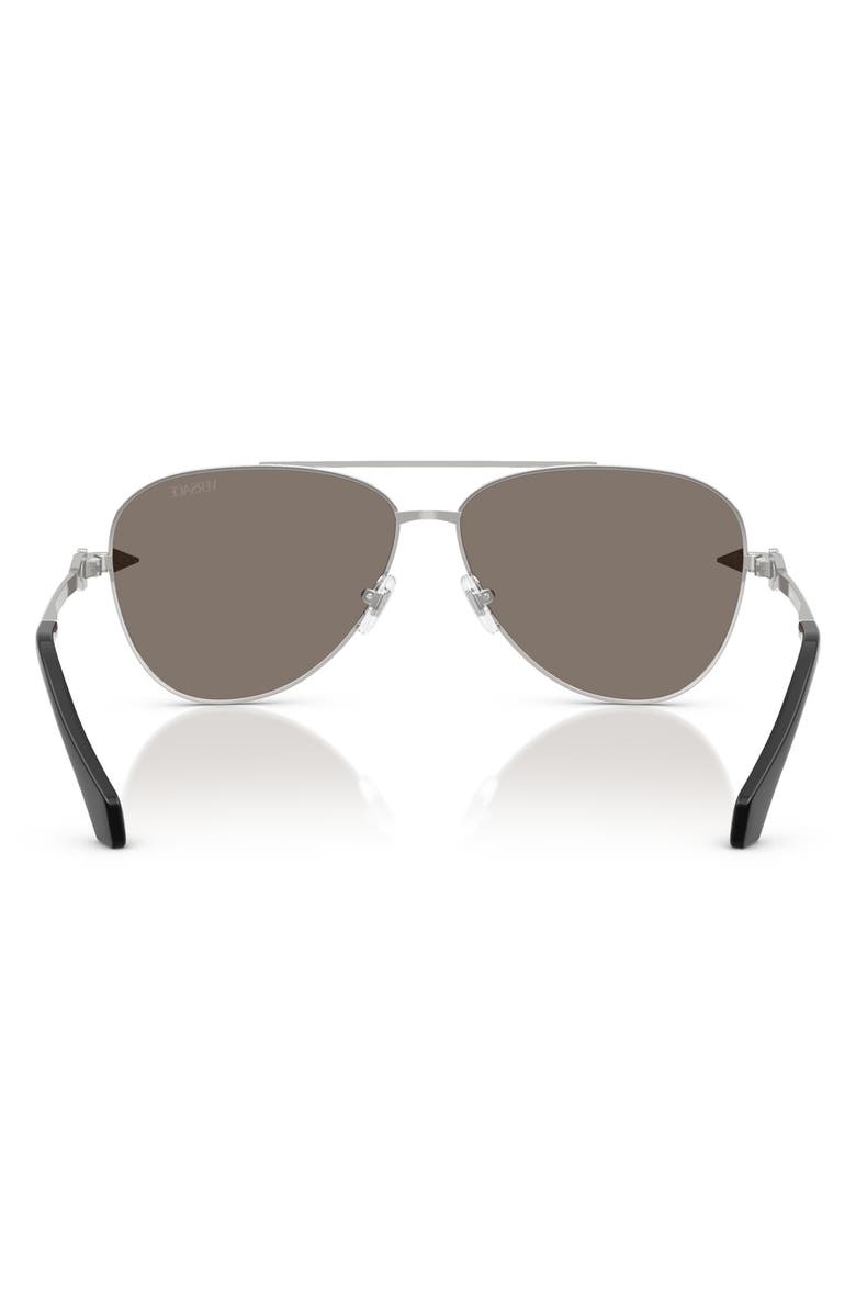 Versace 61mm Pilot Sunglasses, Alternate, color, 