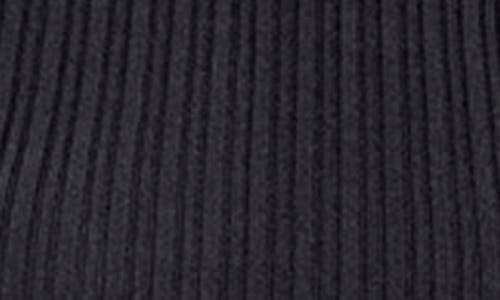Solid & Striped The Varena Ribbed Tank In Noir