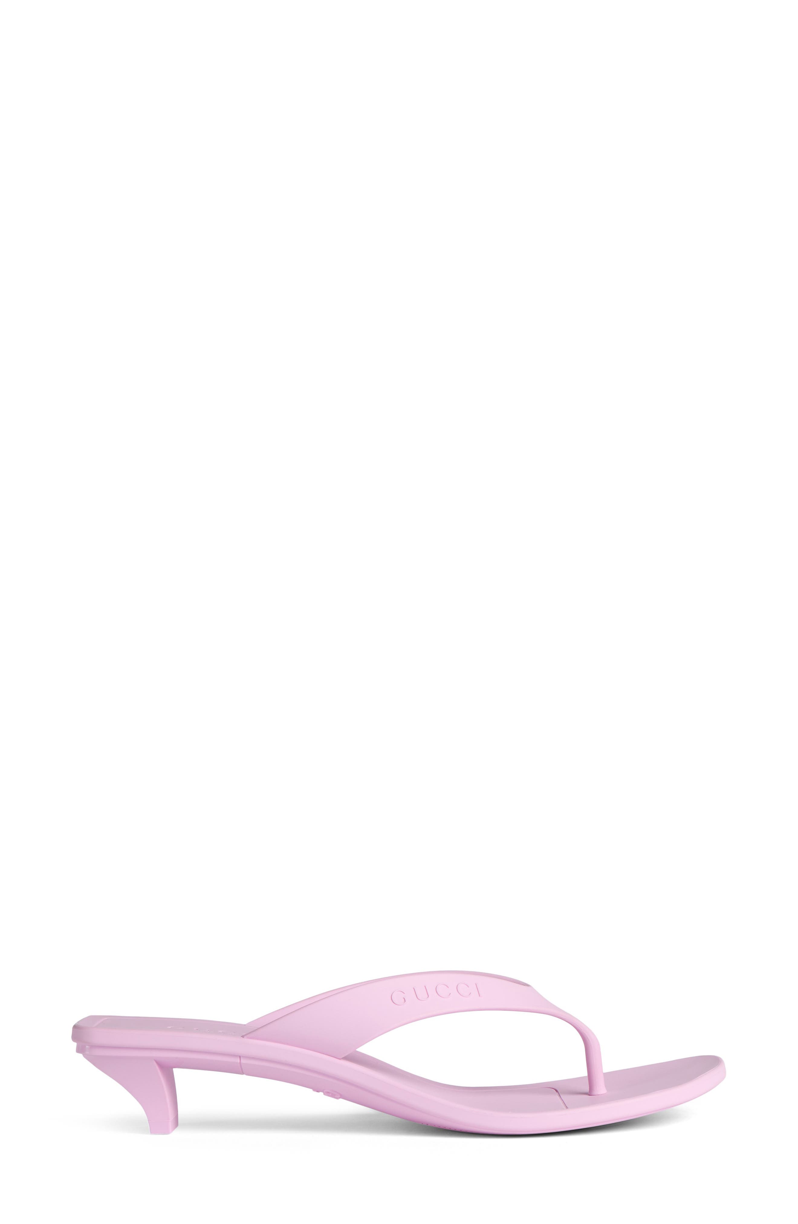 Kitten Heel Jelly Slide Sandal, Alternate, color, 5825 ROSEATE PINK