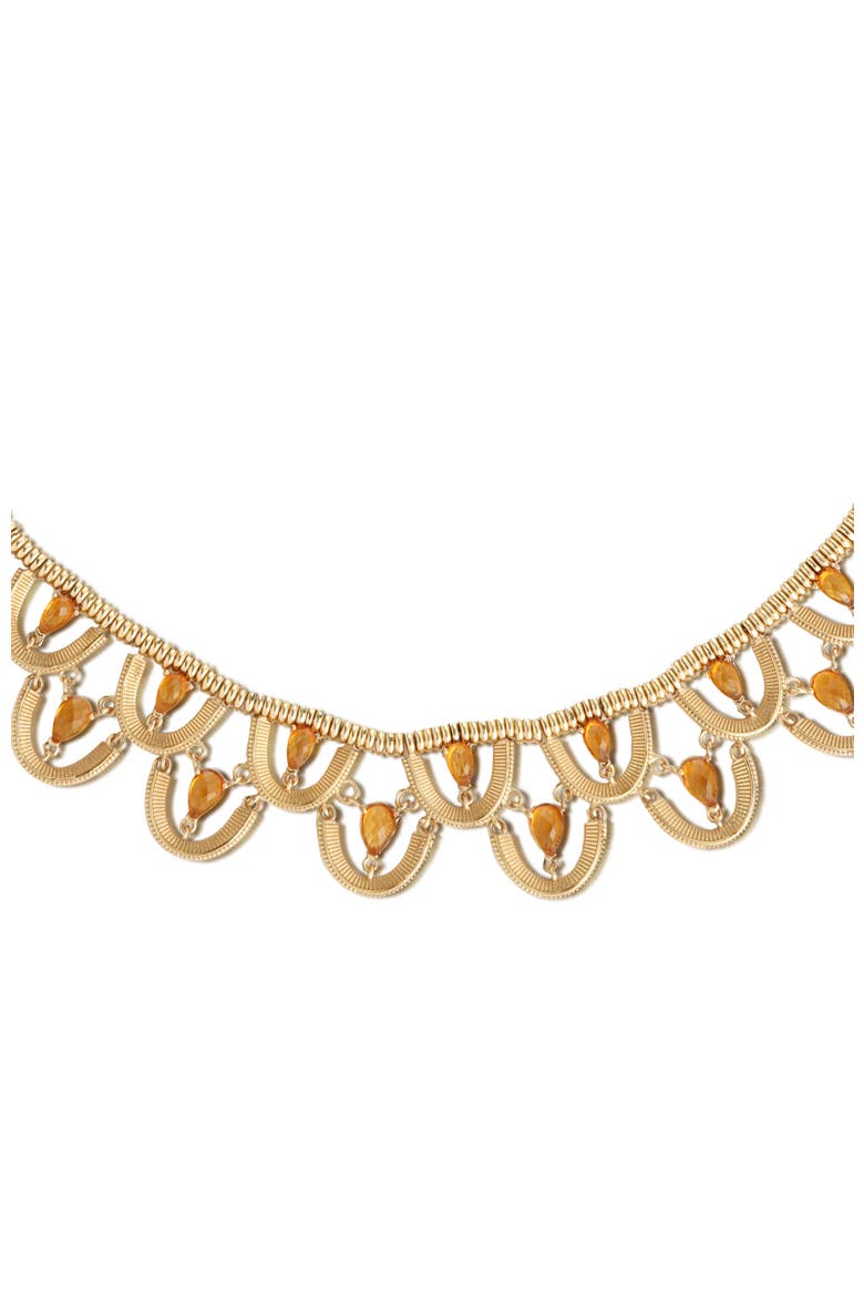 Celestial Waltz Necklace, Alternate, color, Gold