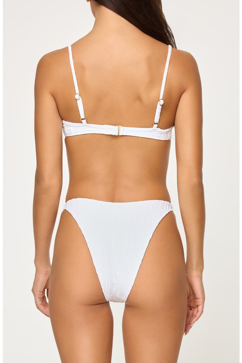 Missy Underwire Bikini Top, Alternate, color, WHITE