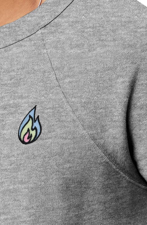 DALIX DALIX FIRE FLEECE SWEATSHIRT