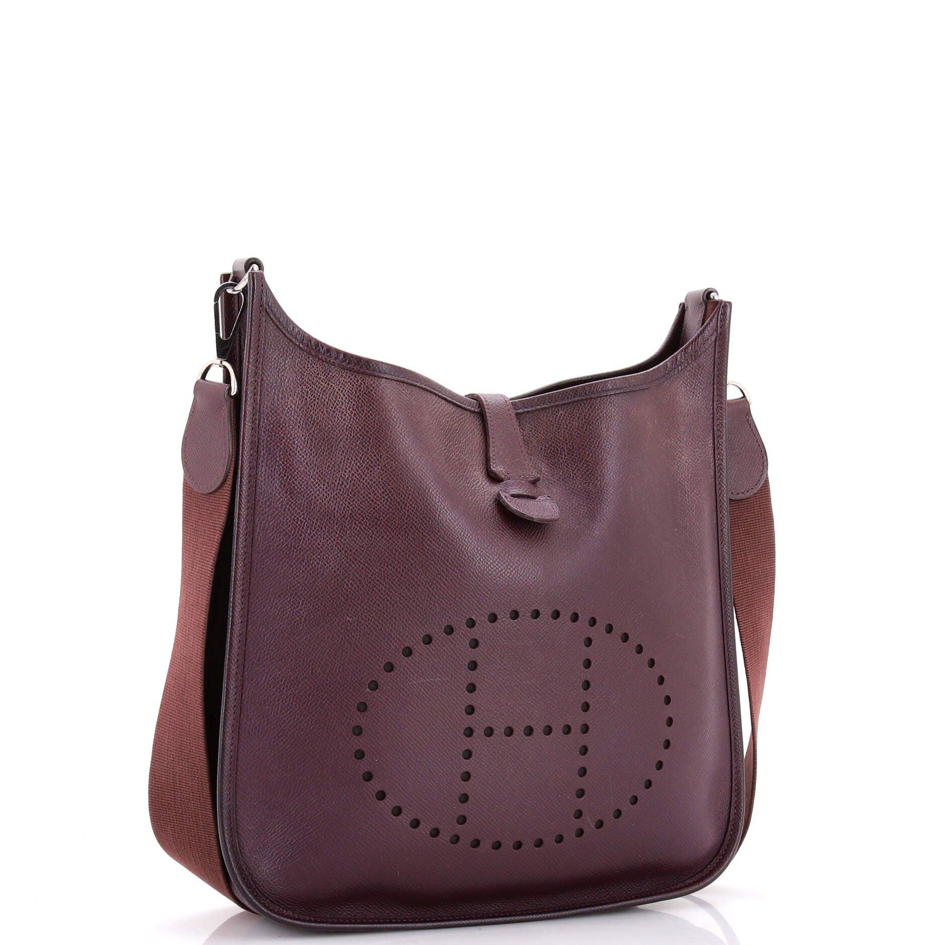 Evelyne Bag Gen II Epsom PM, Alternate, color, Raisin