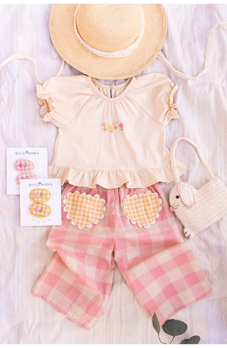 Wild Wawa Heart Pocket Pant Set, Alternate, color, 