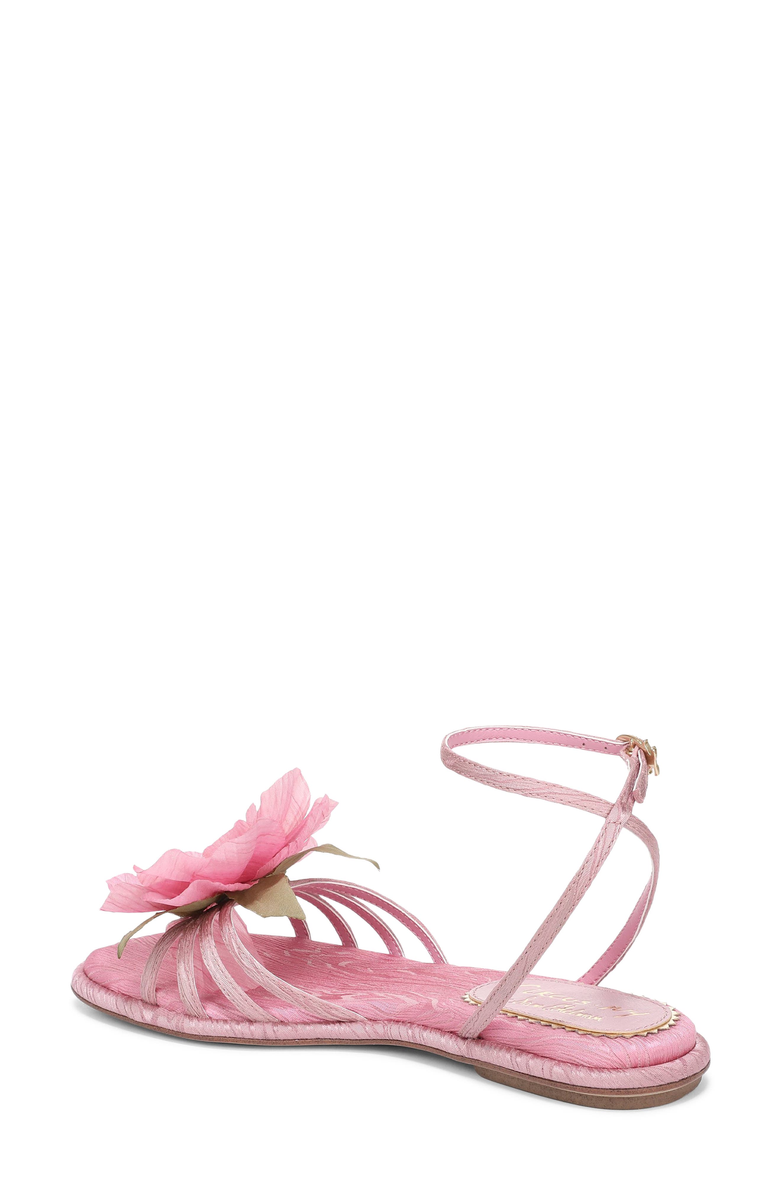 Circus NY by Sam Edelman Olana Flower Sandal, Alternate, color, Rosette Blush/ Pink Prism