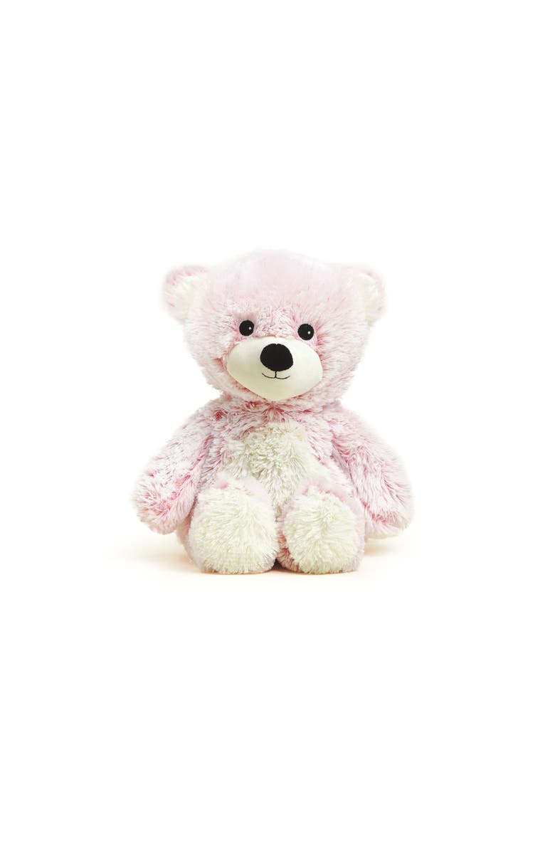 Warmies Marshmallow Pink Bear Plush Toy, Alternate, color, Light Pastel Pink