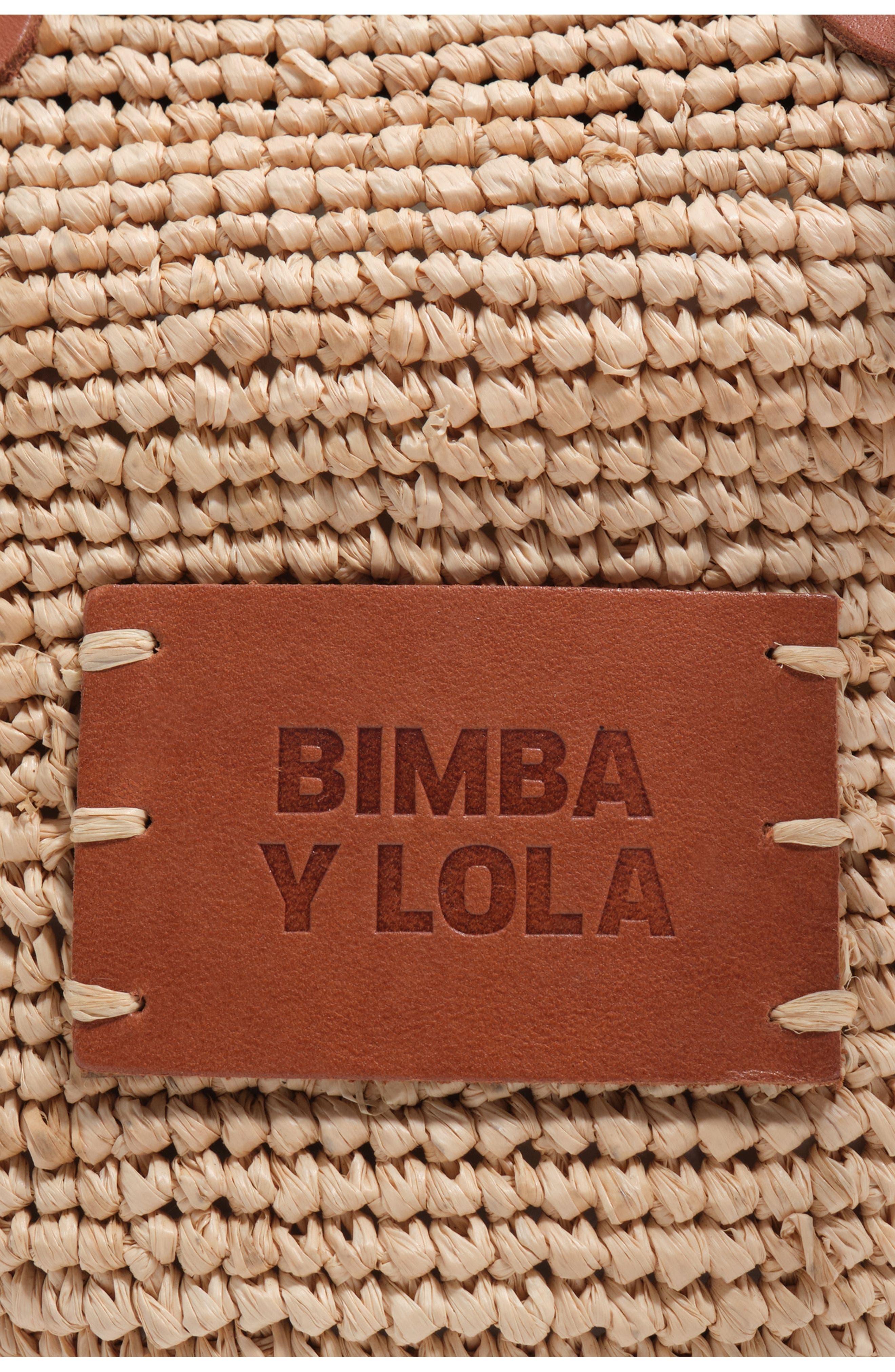 Medium Raffia Basket Bag, Alternate, color, NATURAL