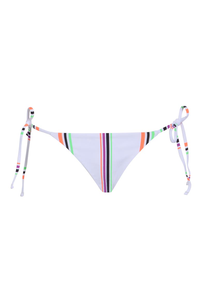 Sunning Side Tie Bikini Briefs, Main, color, WHITE