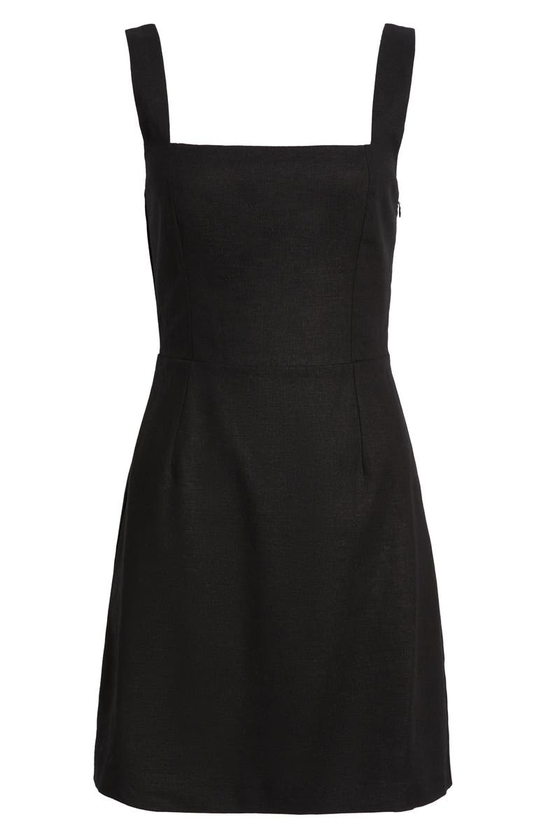 Charles Henry Sleeveless A-line Minidress, Alternate, color, 