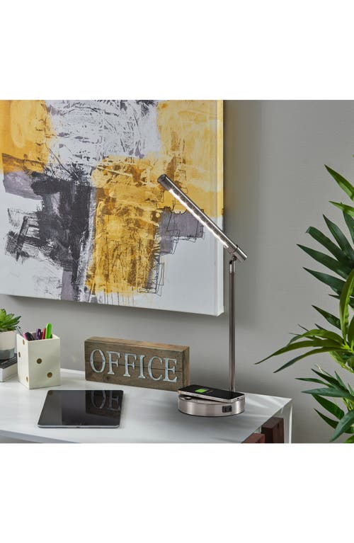Adesso Lighting Dax Led Wireless Charging Desk Lamp