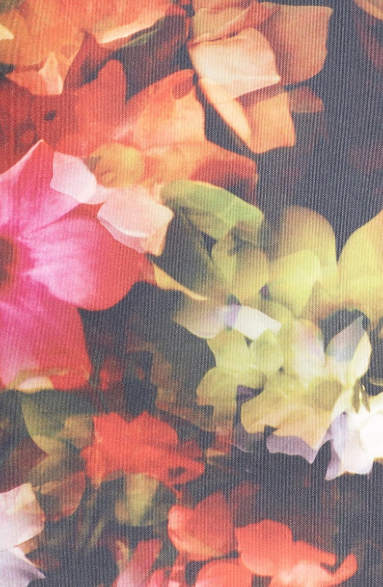 Ted Baker London 'Catina' Floral Print Body-Con Dress, Alternate, color, 