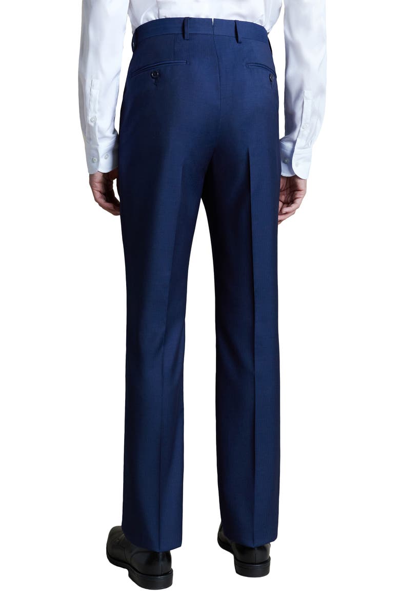 Herringbone Wool Pants, Alternate, color, BLUE