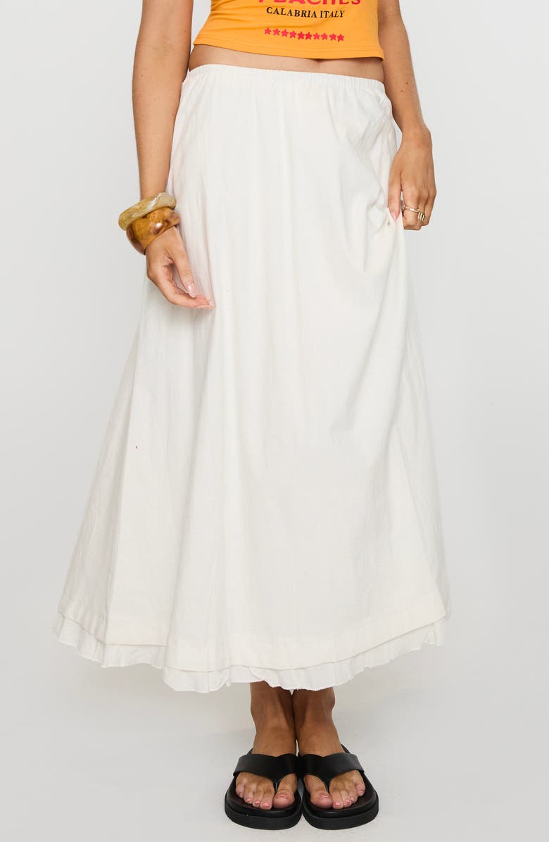 Princess Polly Empress of Love Maxi Skirt, Main, color, 