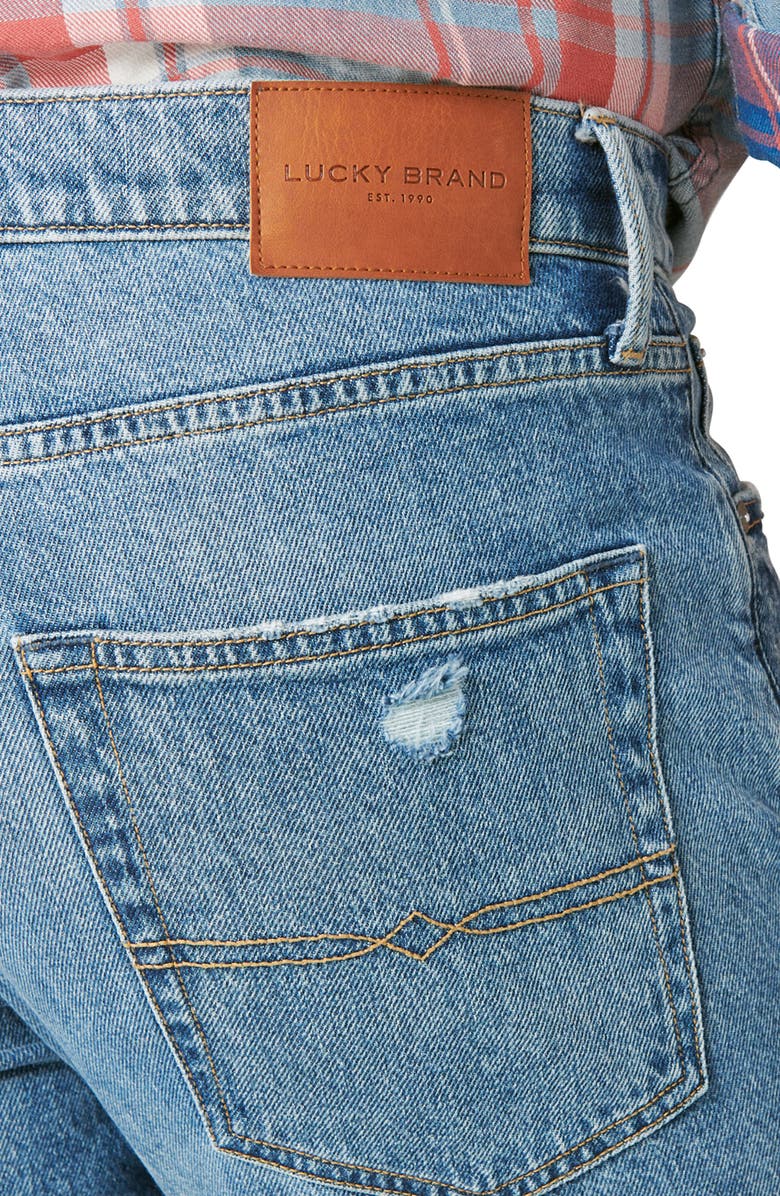 Lucky Brand 412 Athletic Slim Fit Jeans, Alternate, color, 