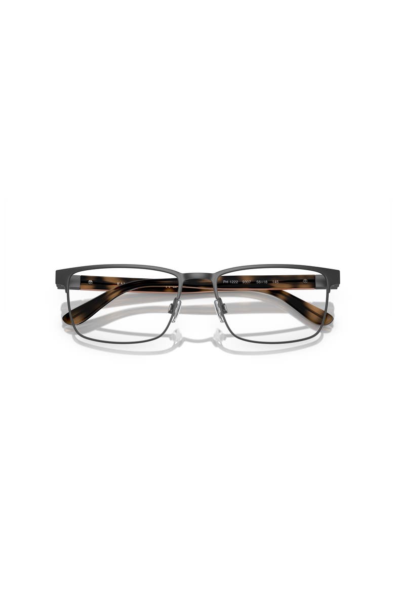 56mm Rectangle optical glasses, Alternate, color, Grey/ Tortoise