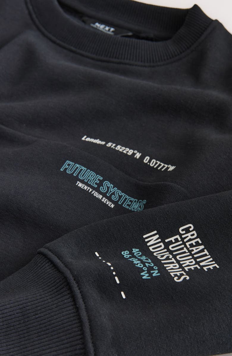 NEXT Kids' Utility Sweatshirt & Joggers Set, Alternate, color, Blue