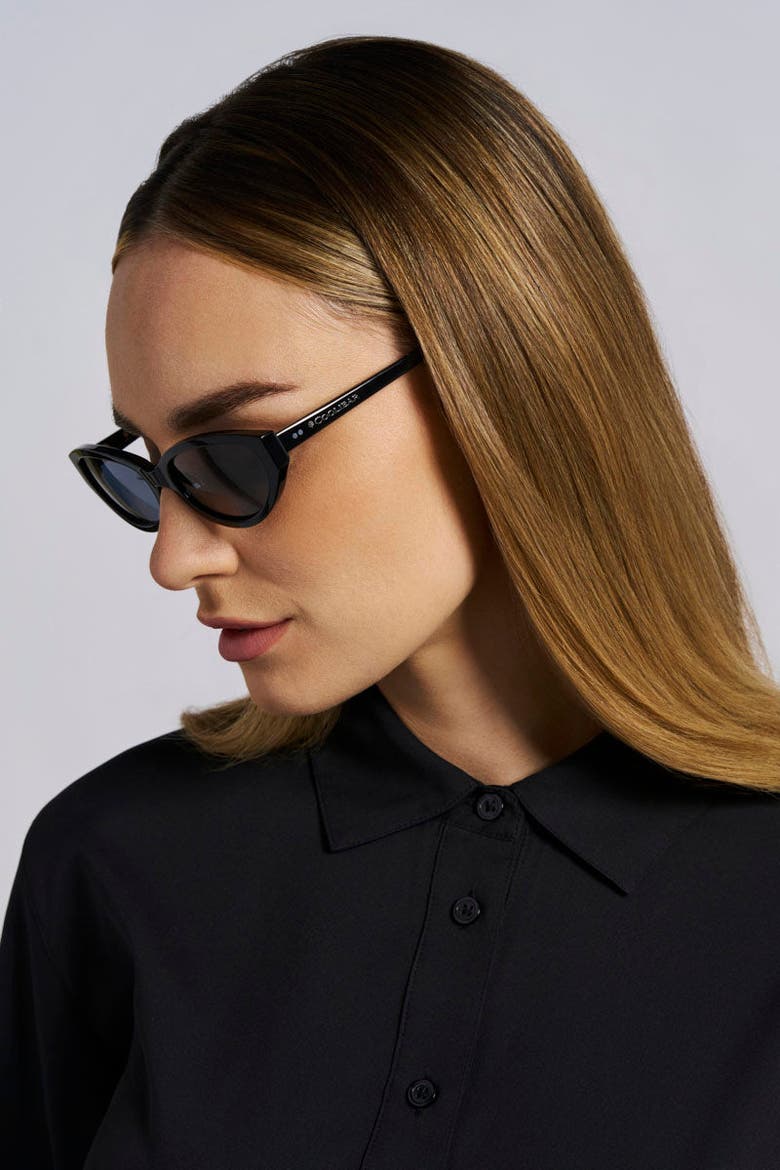 Women's Selesta Polarized Sunglasses, UPF 50+ Sun Protection, Alternate, color, Black