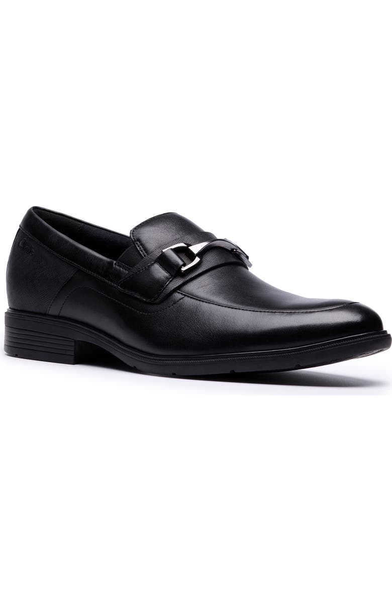 Clarks<sup>®</sup> Steadwell Bit Loafer, Main, color, Black
