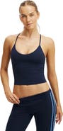 COTTON ON BODY Women's Active Ultra Soft V Neck Racer Back Tank