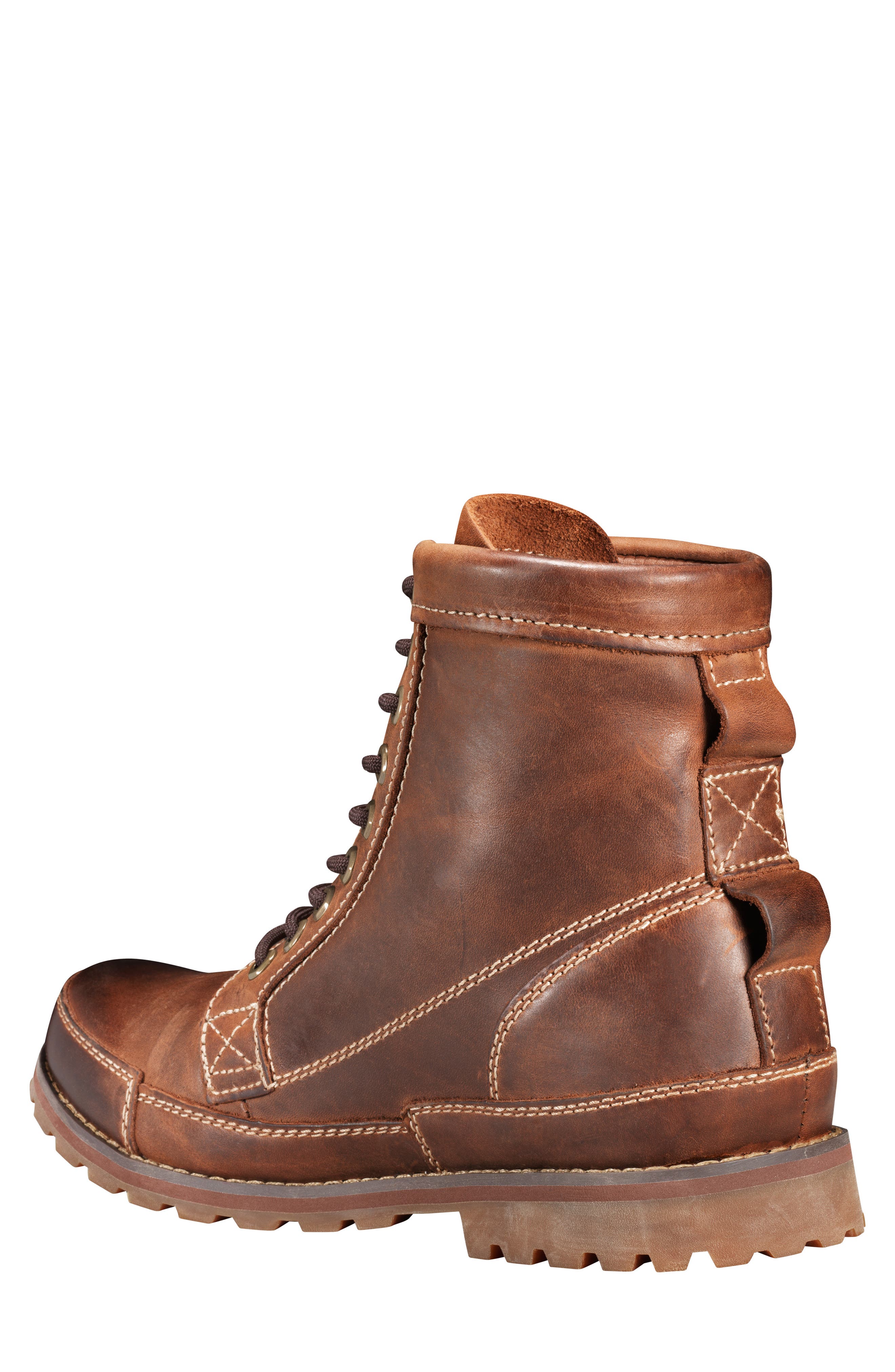 Timberland Earthkeepers<sup>®</sup> Original Mid Plain Toe Boot, Alternate, color, Medium Brown Nubuck