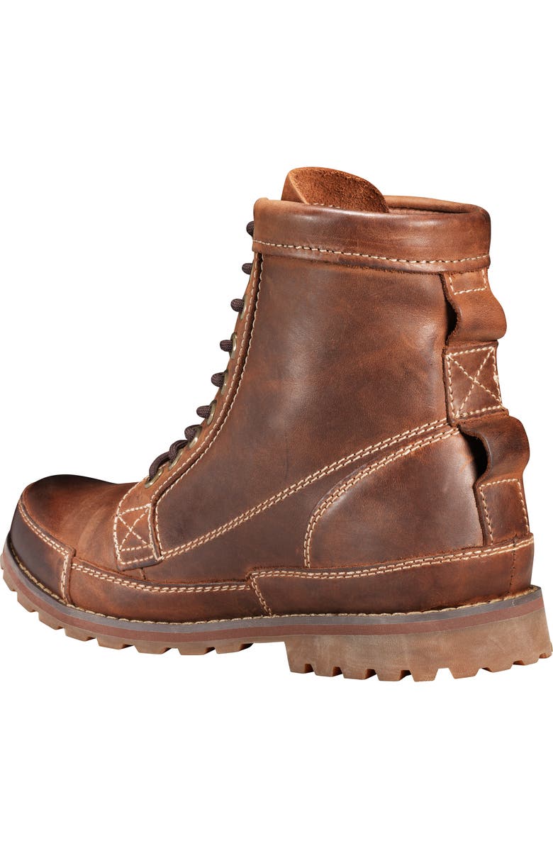 Timberland Earthkeepers<sup>®</sup> Original Mid Plain Toe Boot, Alternate, color, Medium Brown Nubuck