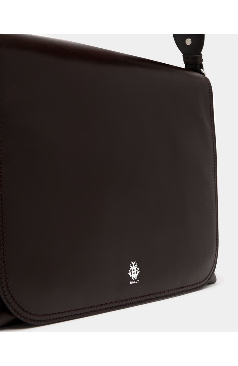Bally Ray Messenger Bag in Bovine Leather, Alternate, color, Brown