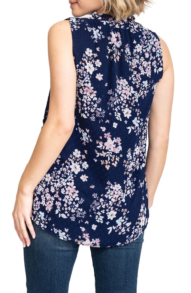 GIBSONLOOK Respect the Ruffle Sleeveless Top, Alternate, color, 