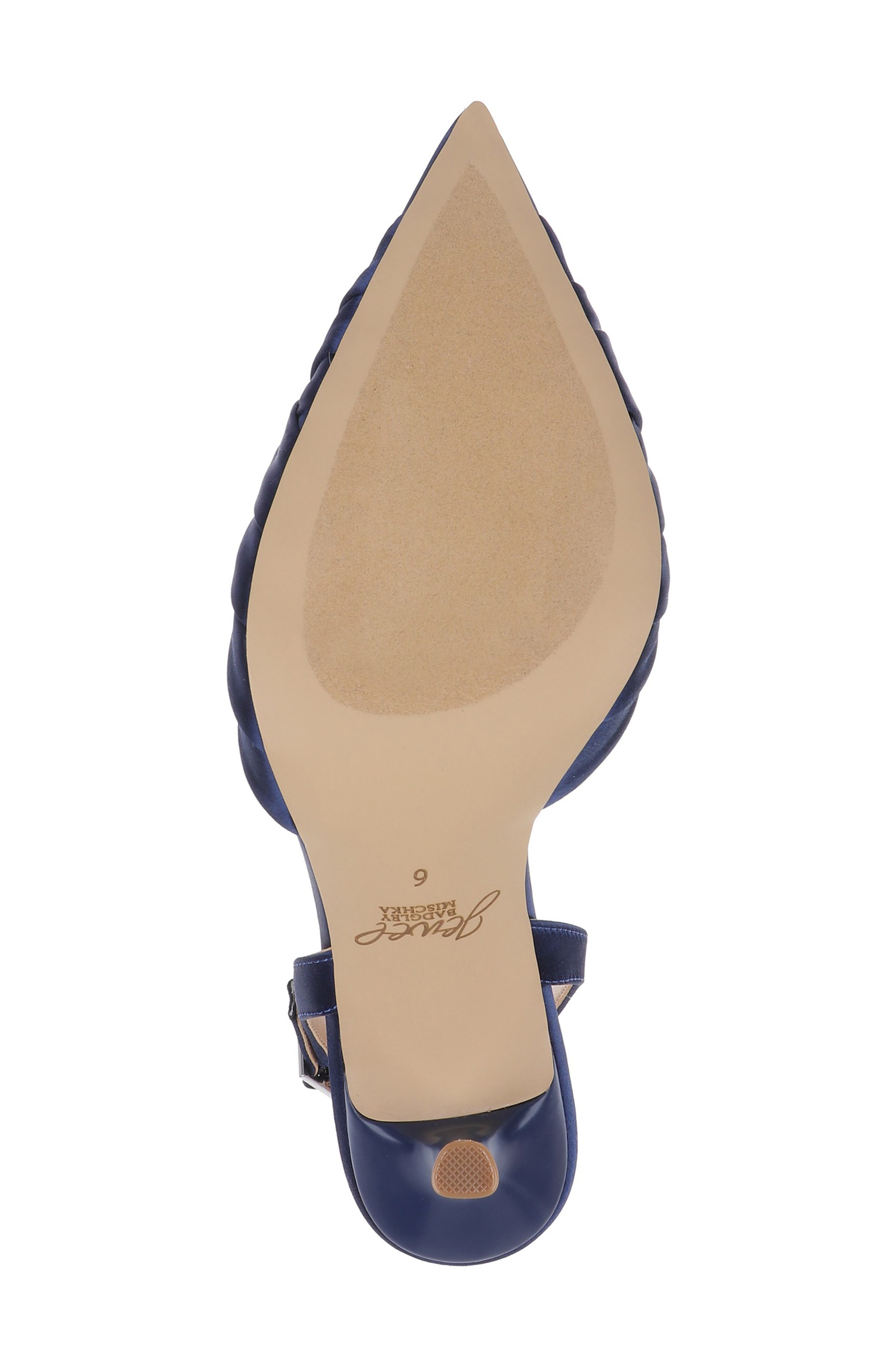 Zariel Slingback Pump, Alternate, color, NAVY SATIN