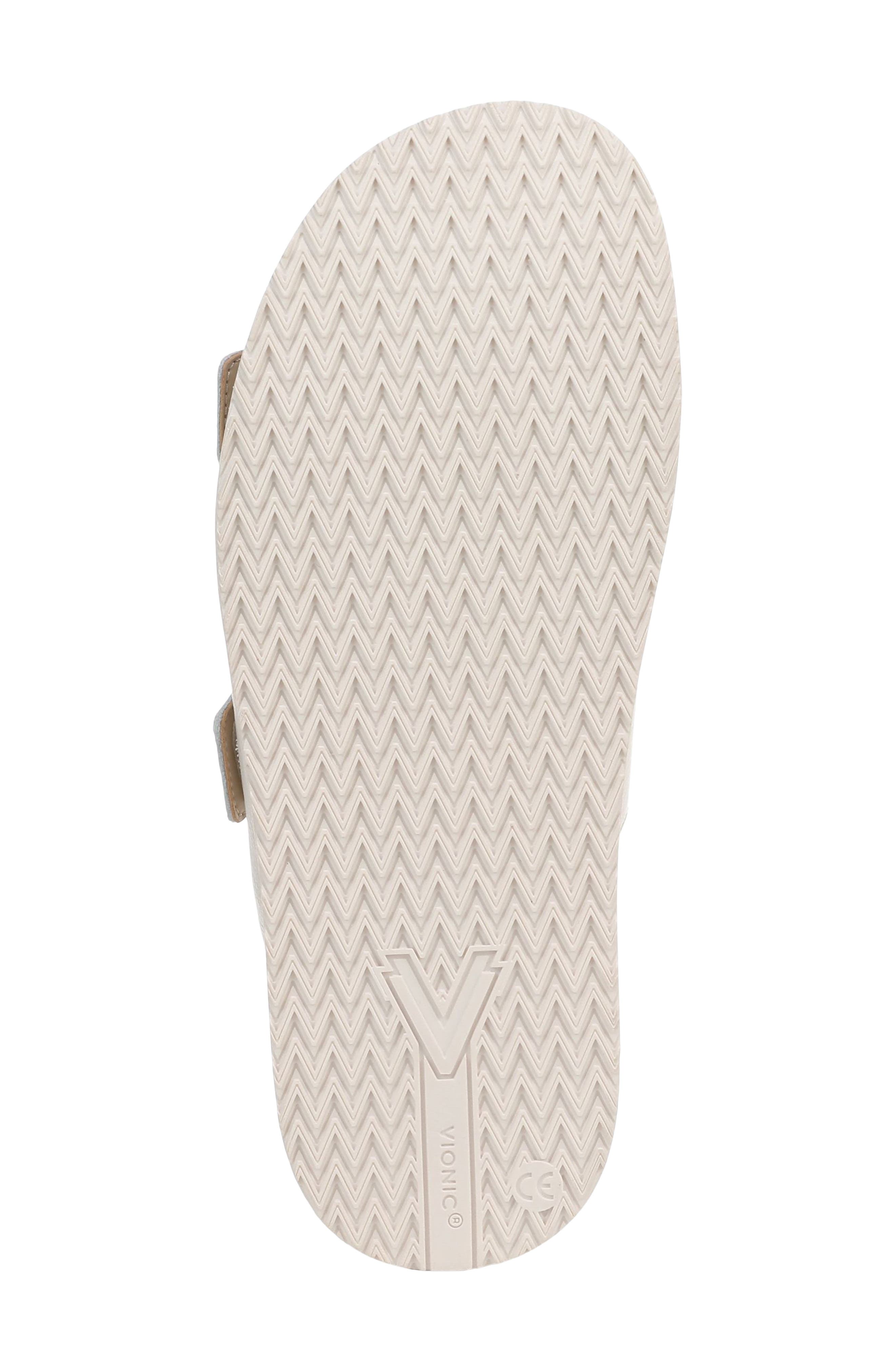 Vionic Riviera Slide Sandal, Alternate, color, Sea Salt