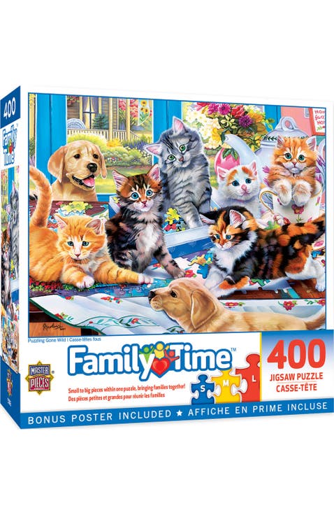 Puzzling Gone Wild 400 Piece Puzzle