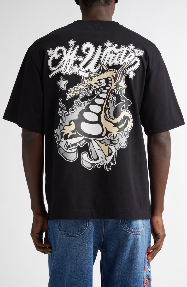 Off-White Dragon Skate Graphic T-Shirt, Alternate, color,