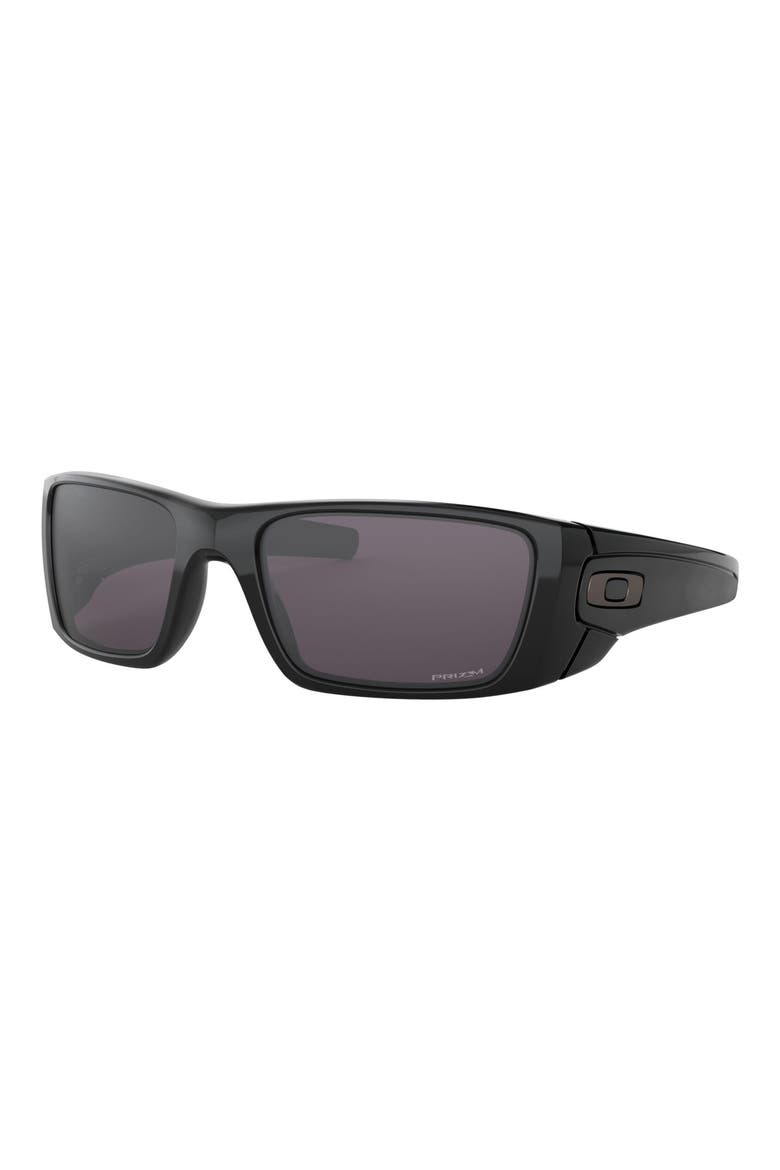 Fuel Cell 60mm Prizm™ Rectangular Wrap Sunglasses, Alternate, color, BLACK