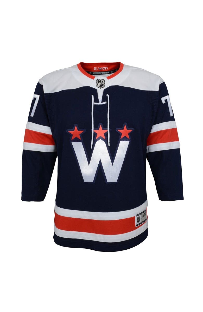 Outerstuff Youth TJ Oshie Navy Washington Capitals Alternate Premier Player Jersey, Alternate, color, Navy