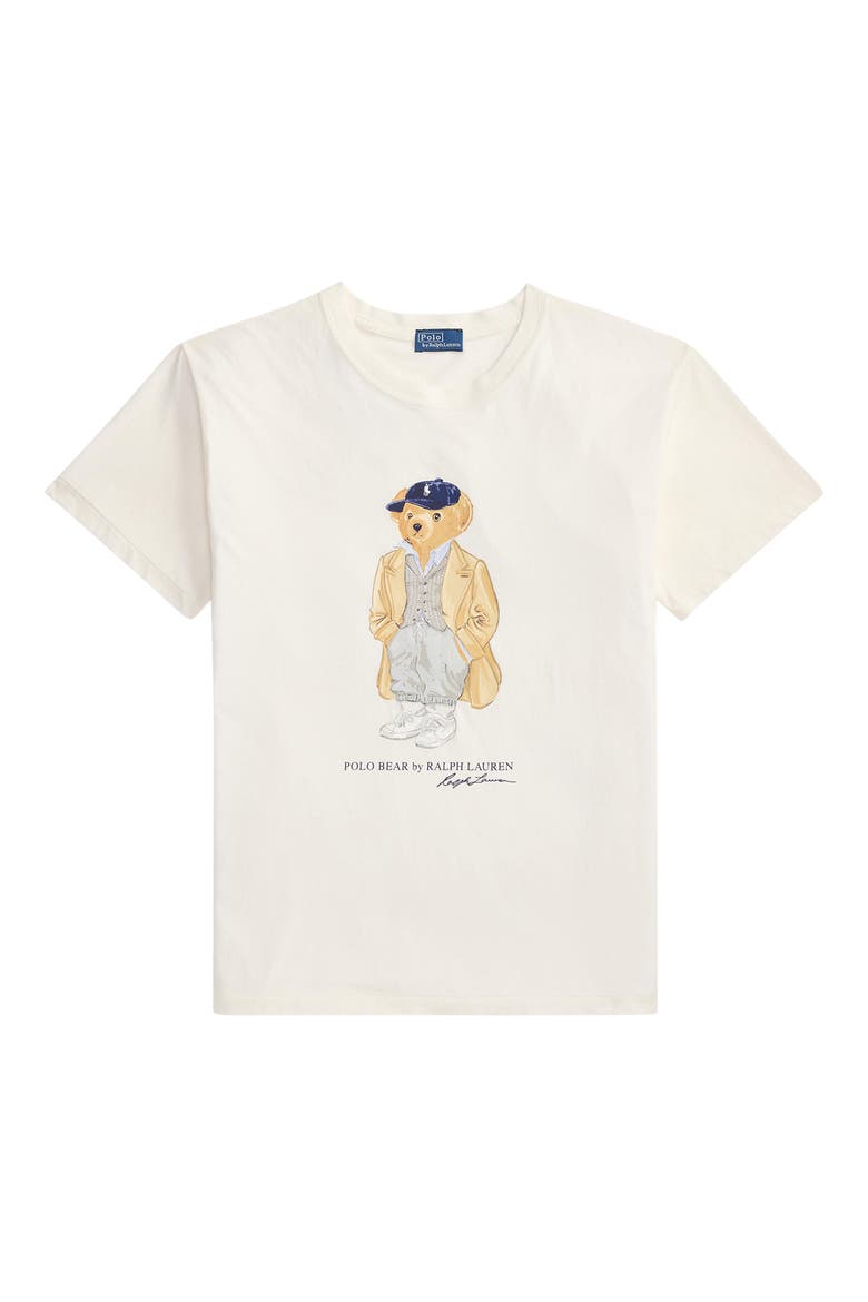 Polo Bear Cotton Graphic T-Shirt, Alternate, color, NEVIS