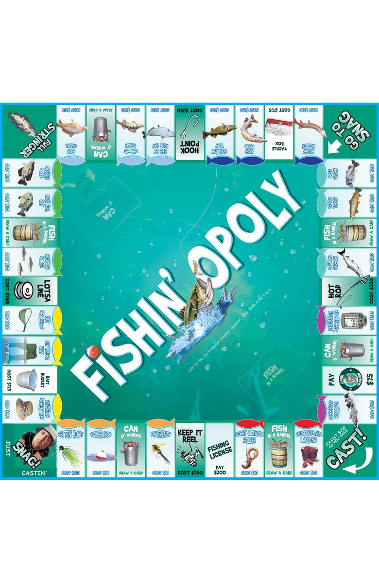 Late for the Sky Fishin
Opoly Monopoly Board Game, Alternate, color, 