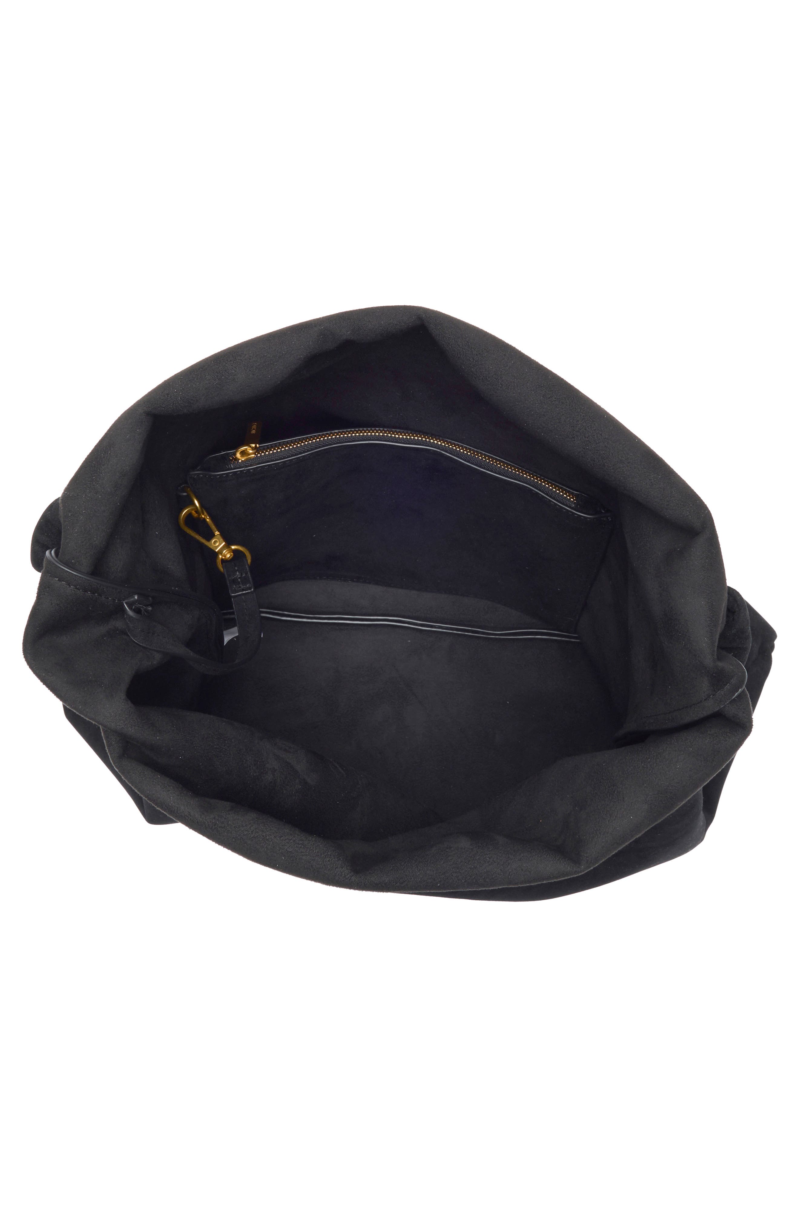 Chain Shoulder Bag, Alternate, color, BLACK