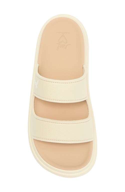 Reef Sierra 2 Bar Platform Slide Sandal In Neutral