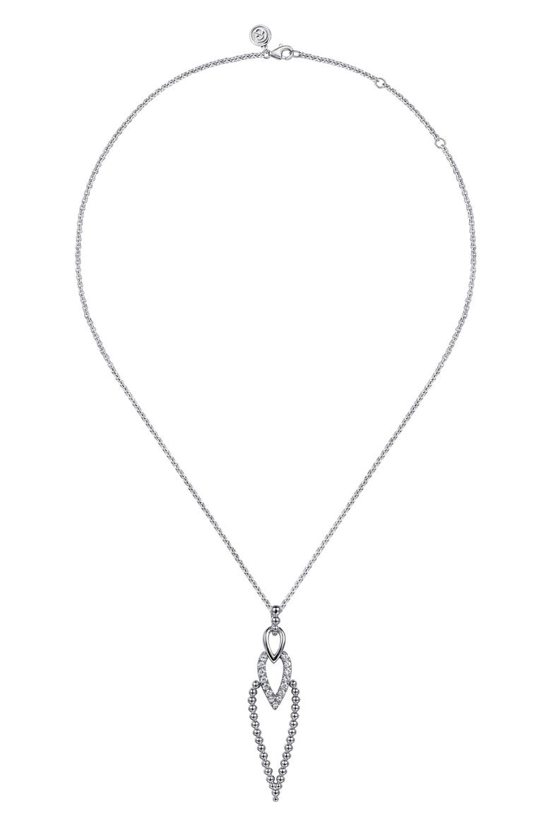 Bujukan Sterling Silver Pendant Necklace, Alternate, color, STERLING SILVER
